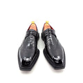 Maurice Legend Custom Made Alligator Lace-Up Shoe - Black