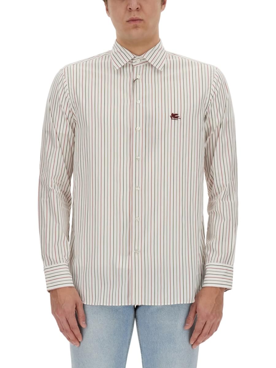 Etro Men Pegasus Logo Shirt