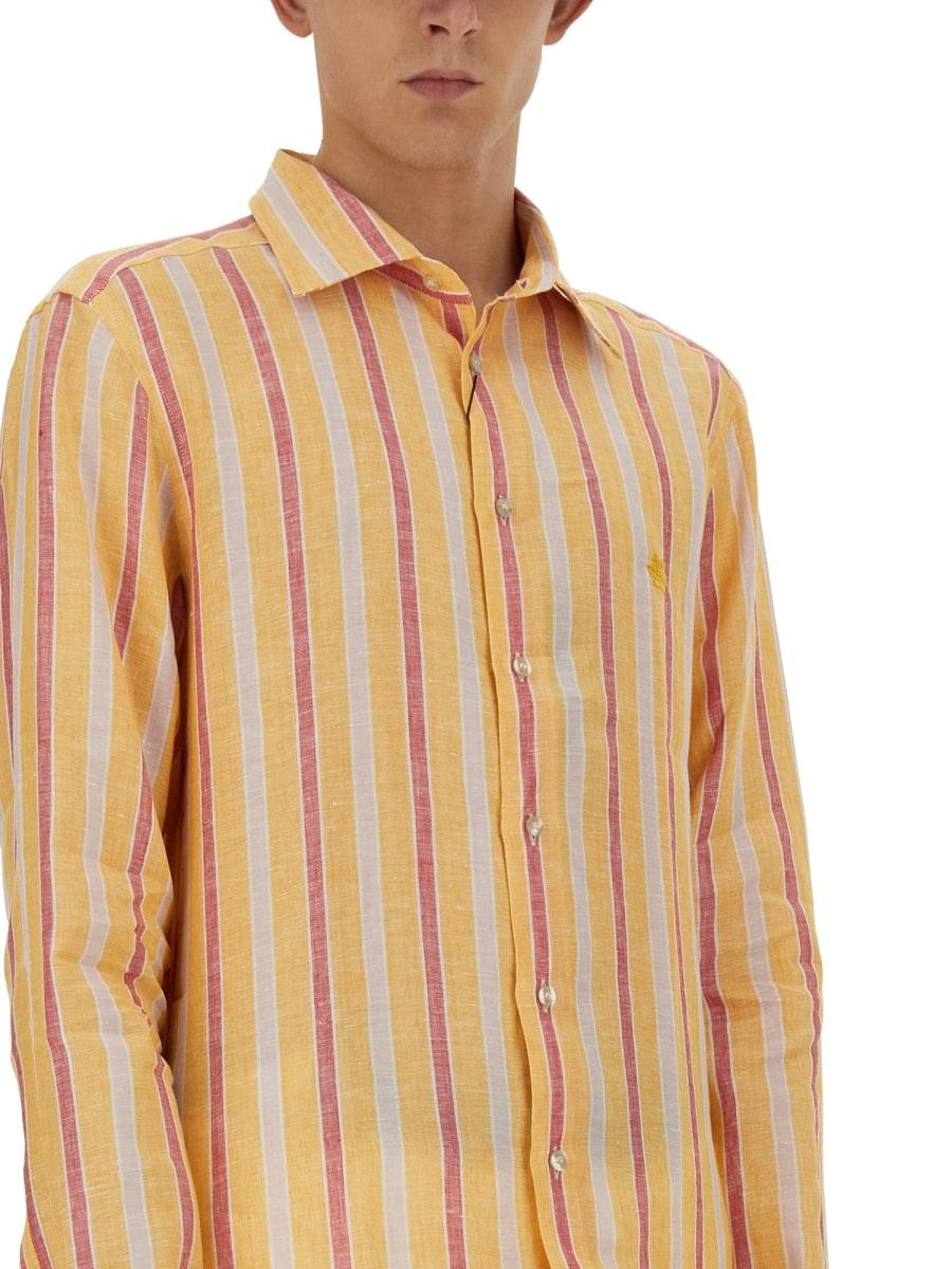 Etro Men Pegasus Logo Shirt