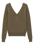 Saint Laurent Women V-Neck Cashmere Sweater