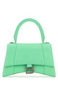 Balenciaga Women Mint Green Leather Small Hourglass Handbag