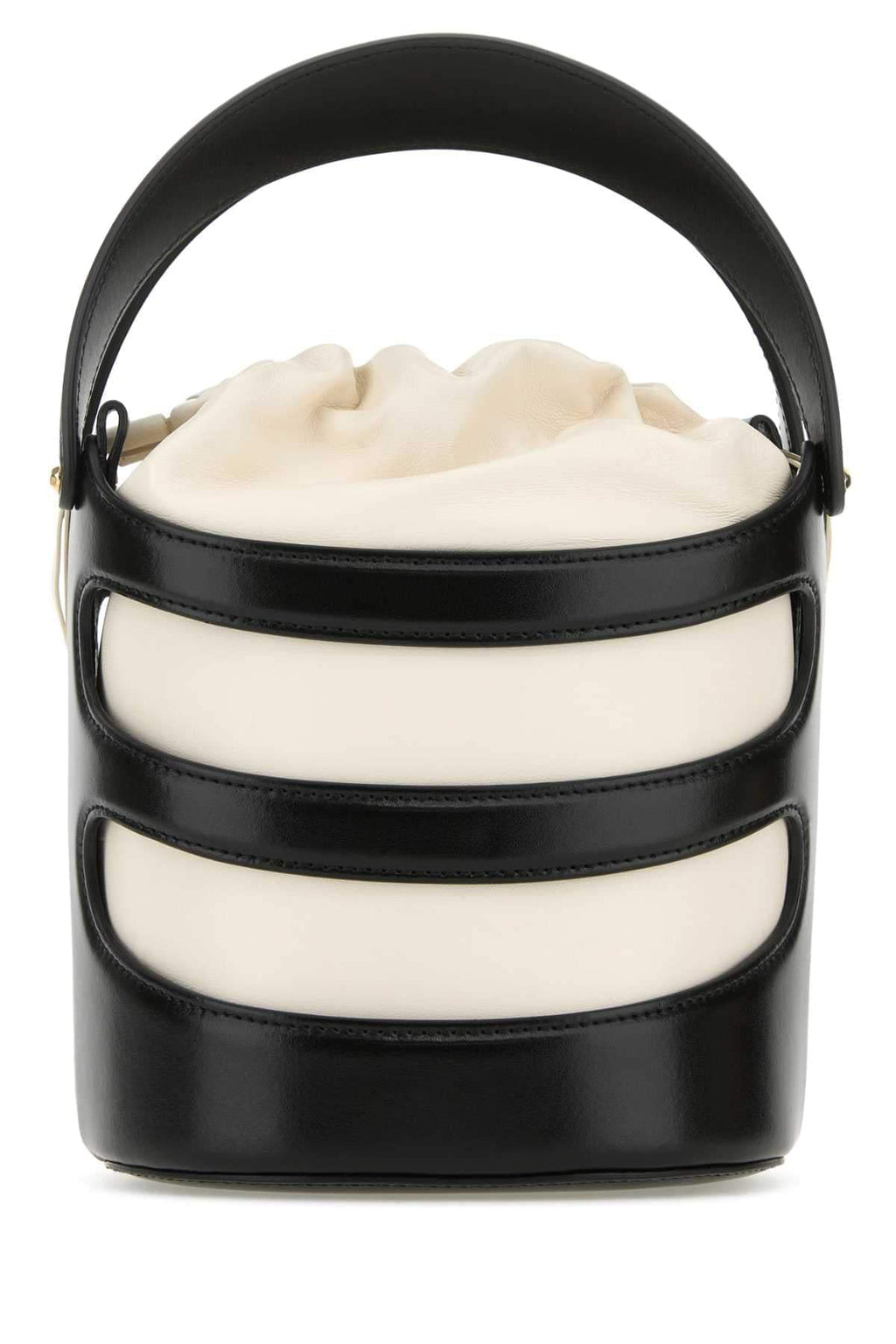Alexander Mcqueen Women Two-Tone Leather The Rise Bucket Bag