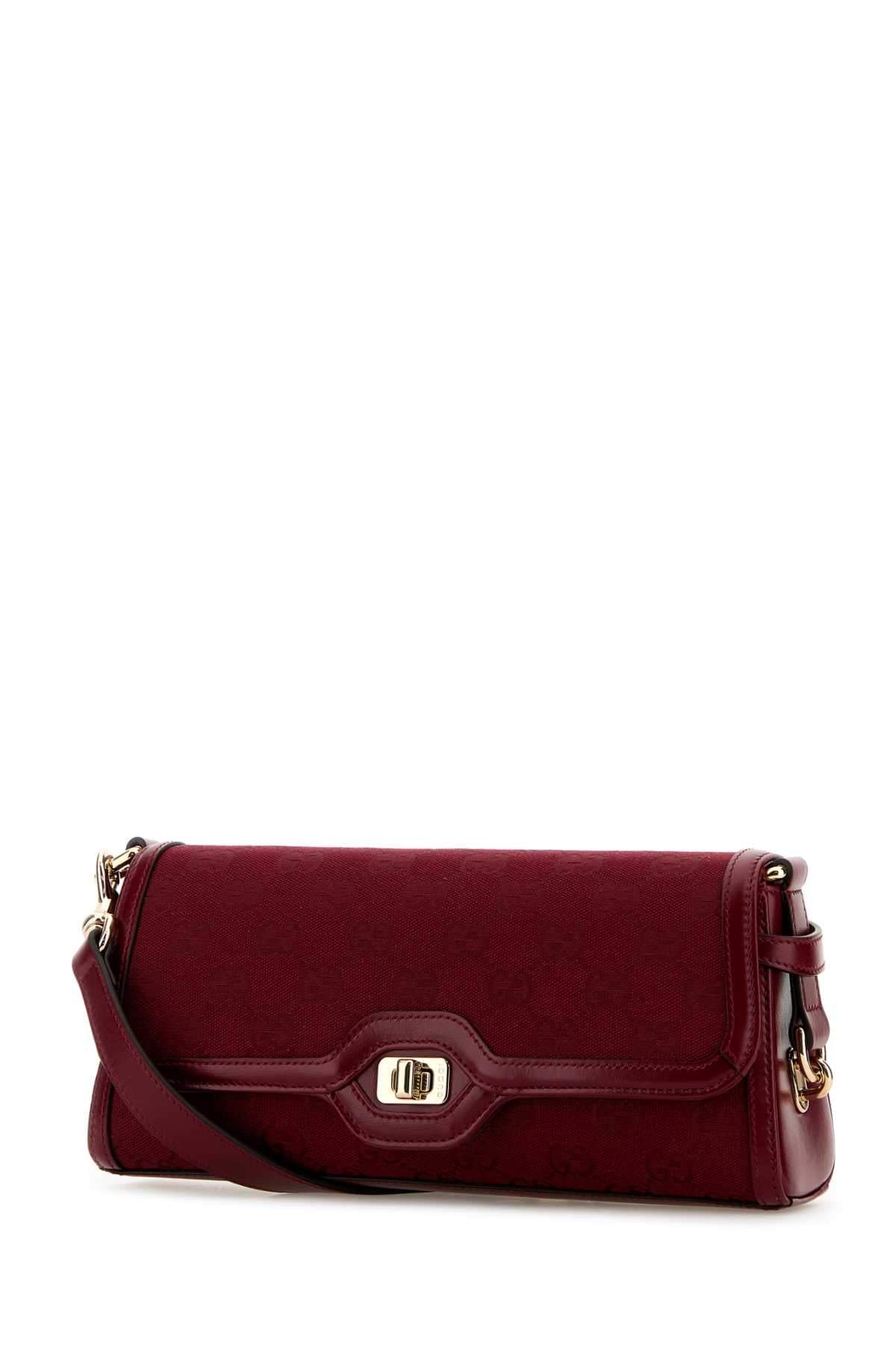 Gucci Women Gg Fabric Small Gucci Luce Shoulder Bag