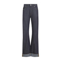 Bottega Veneta Intrecciato Pocket Jeans Women