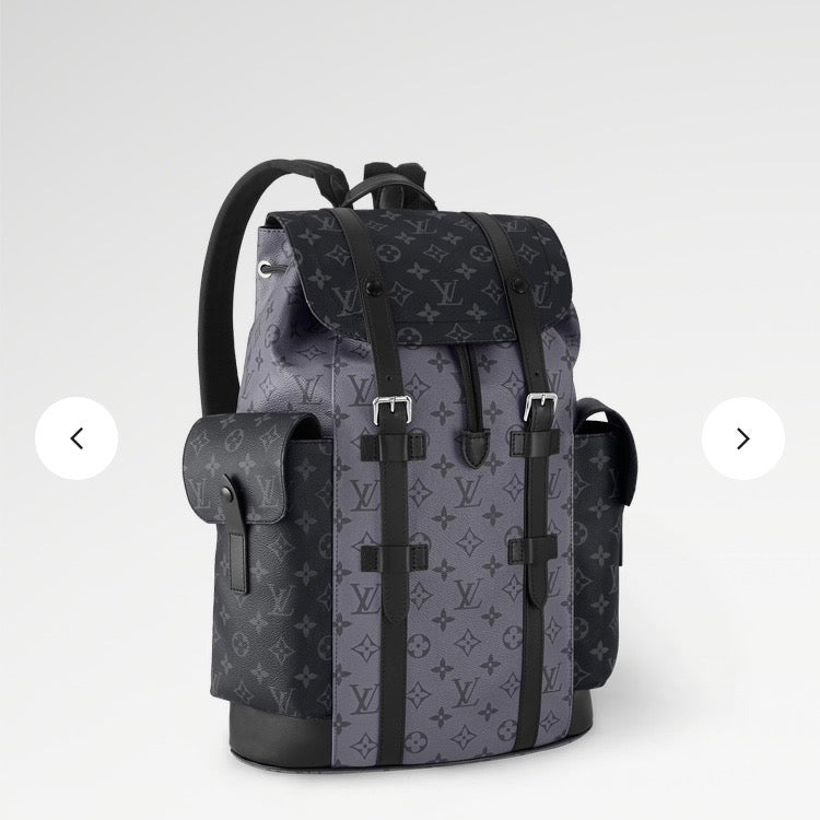 LV Christopher Monogram Backpacks
