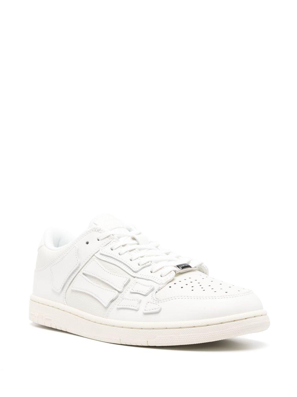 AMIRI Skel leather sneakers 'All White'