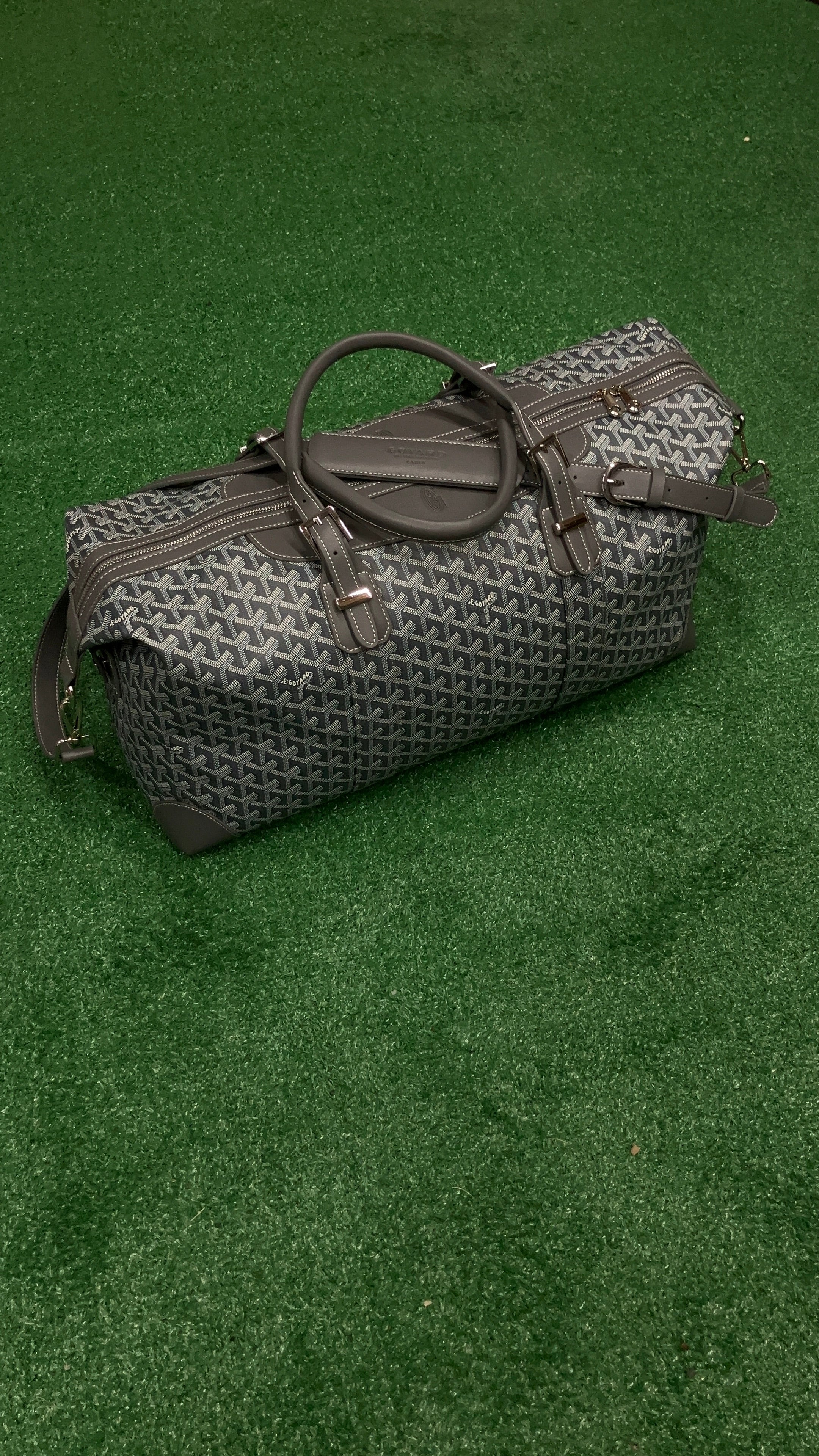 Goyard Goyardine Boeing Dufflebags 55