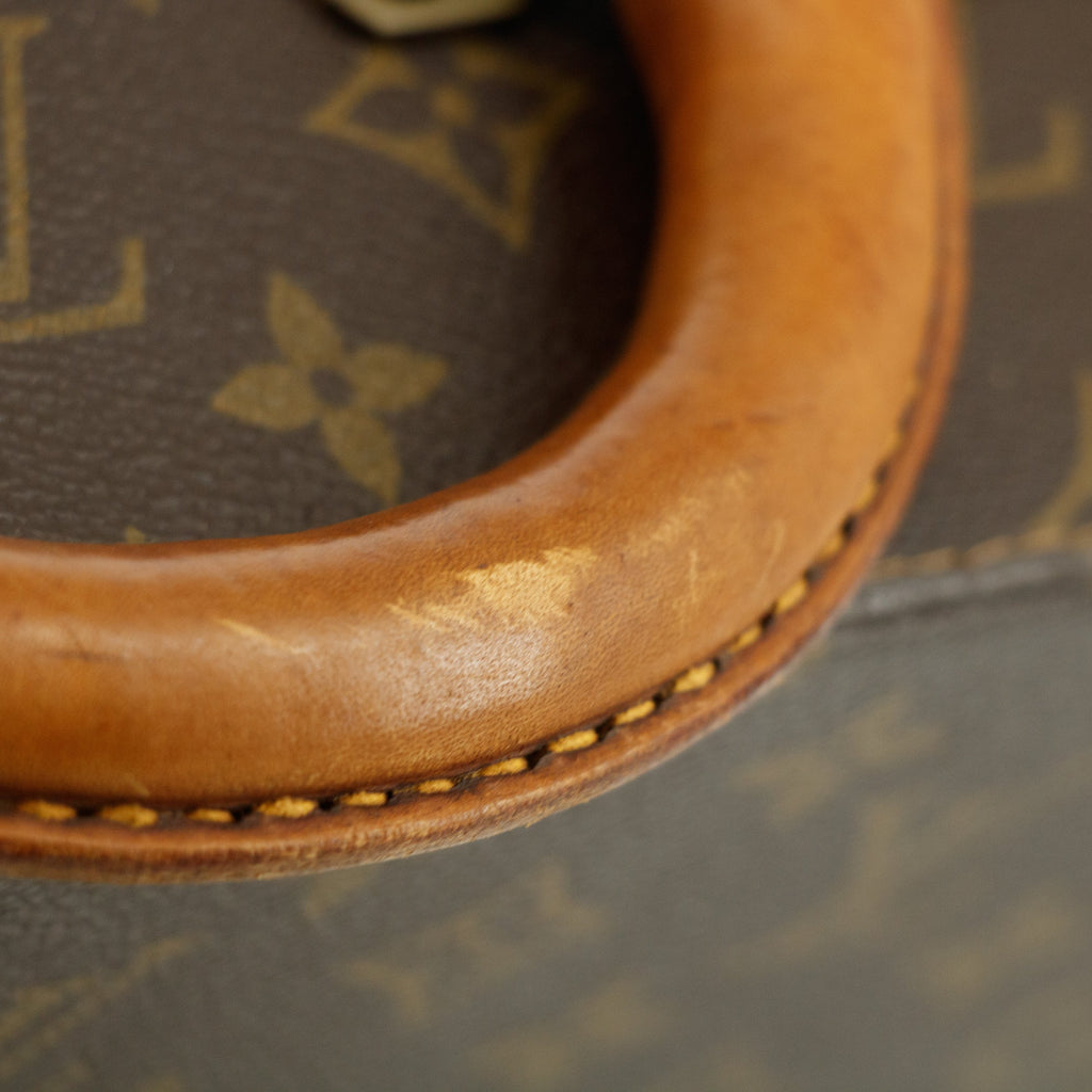 Louis Vuitton Monogram Canvas Vintage Crusher Breifcase Bag  #3430