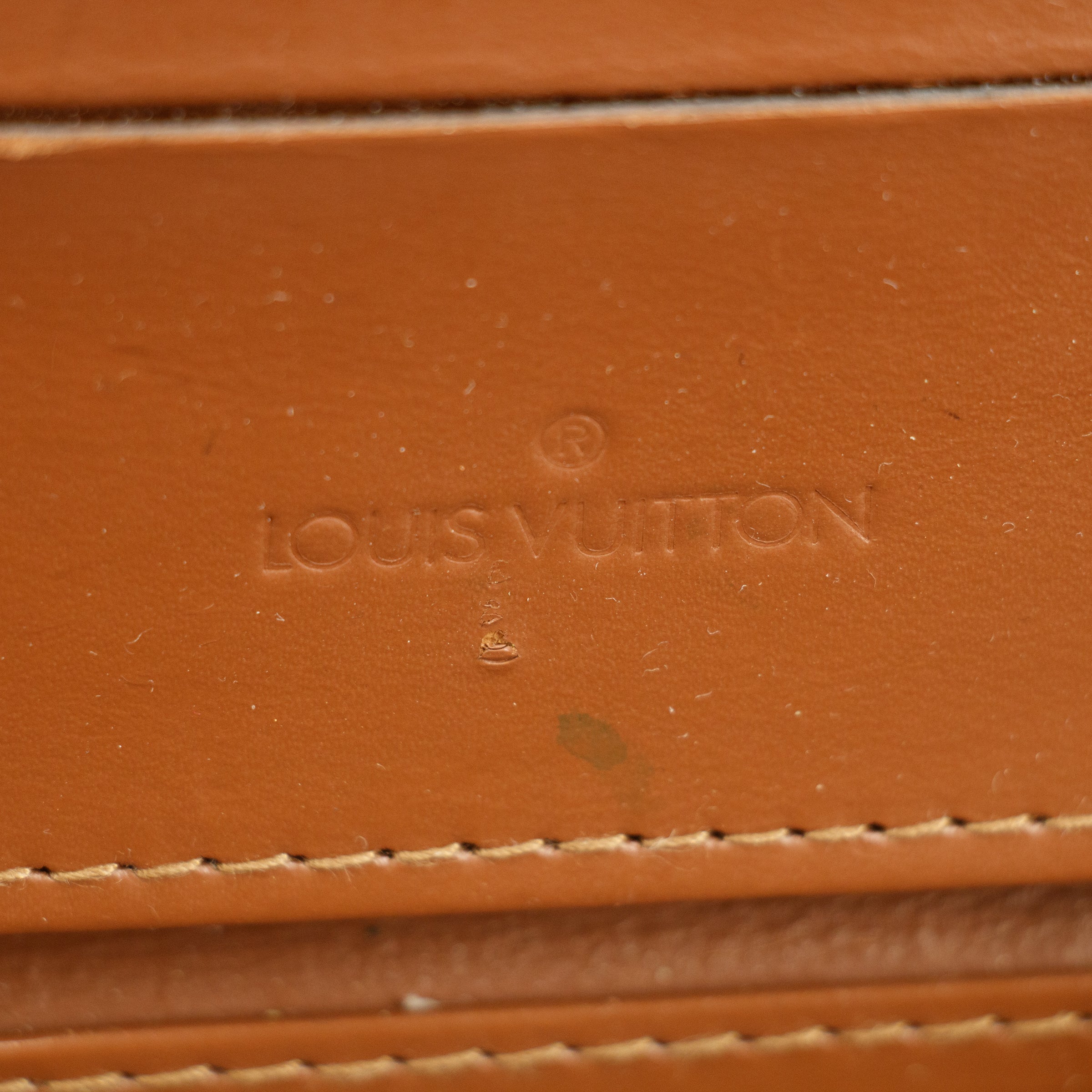 Louis Vuitton Monogram Canvas Vintage Crusher Breifcase Bag  #3430