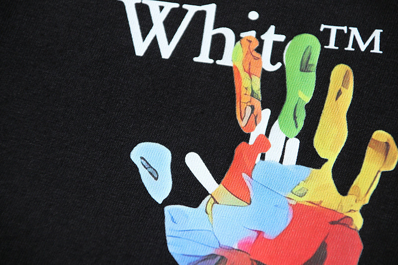 OFF-WHITE Women's Swimming Logo Casual T-shirt