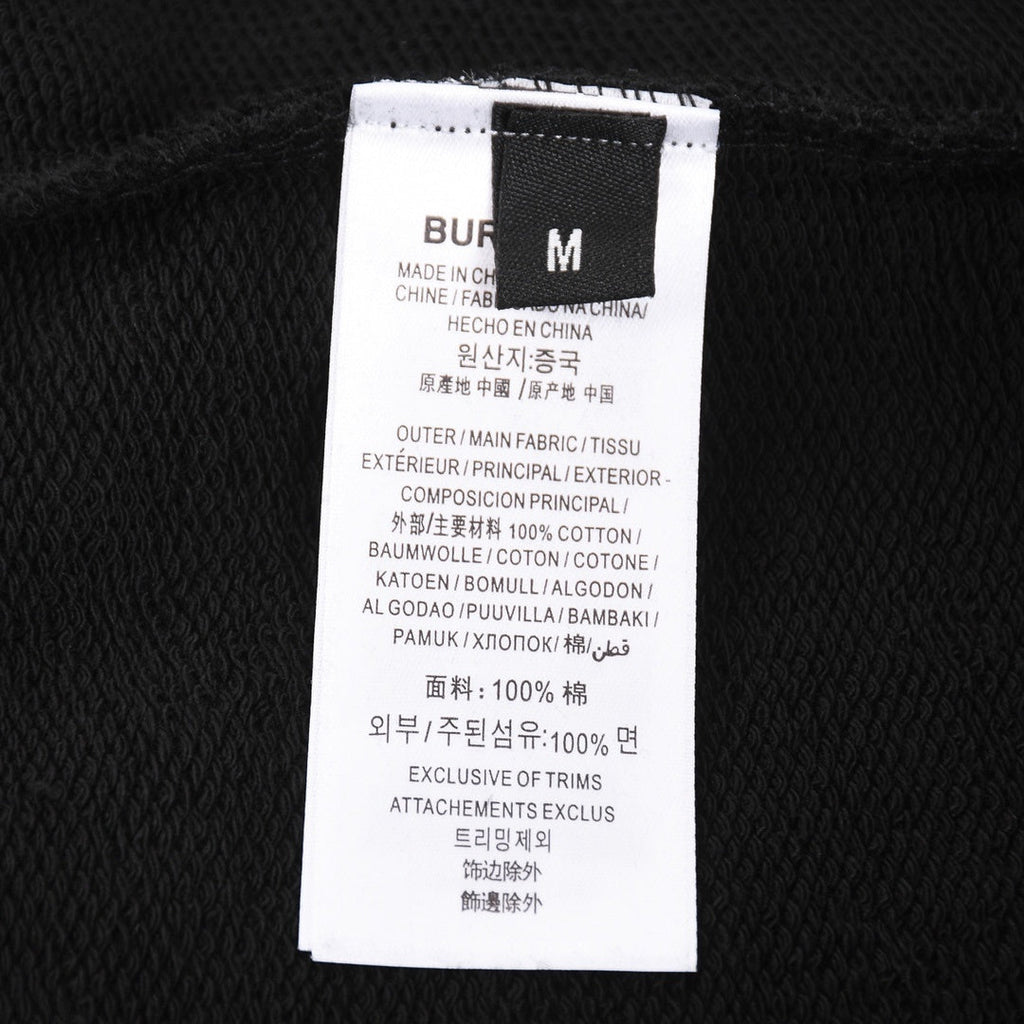 Burberry Logo-Print Cotton-Jersey Hoodie