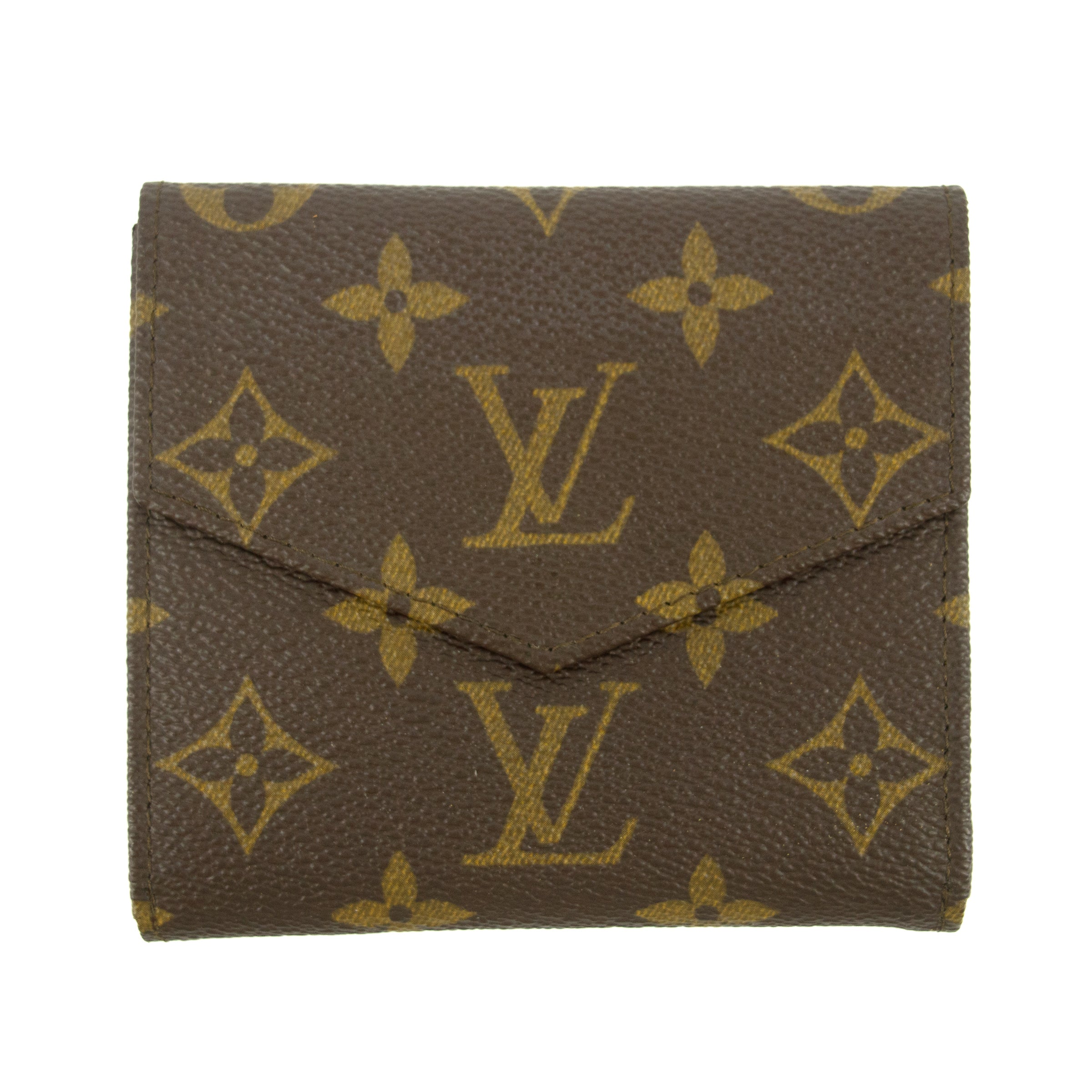 Louis Vuitton Monogram Canvas Brown Victorine Wallet #5238