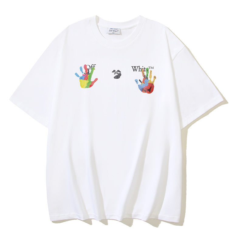 OFF-WHITE Women’s Swimming Logo Casual T-shirt