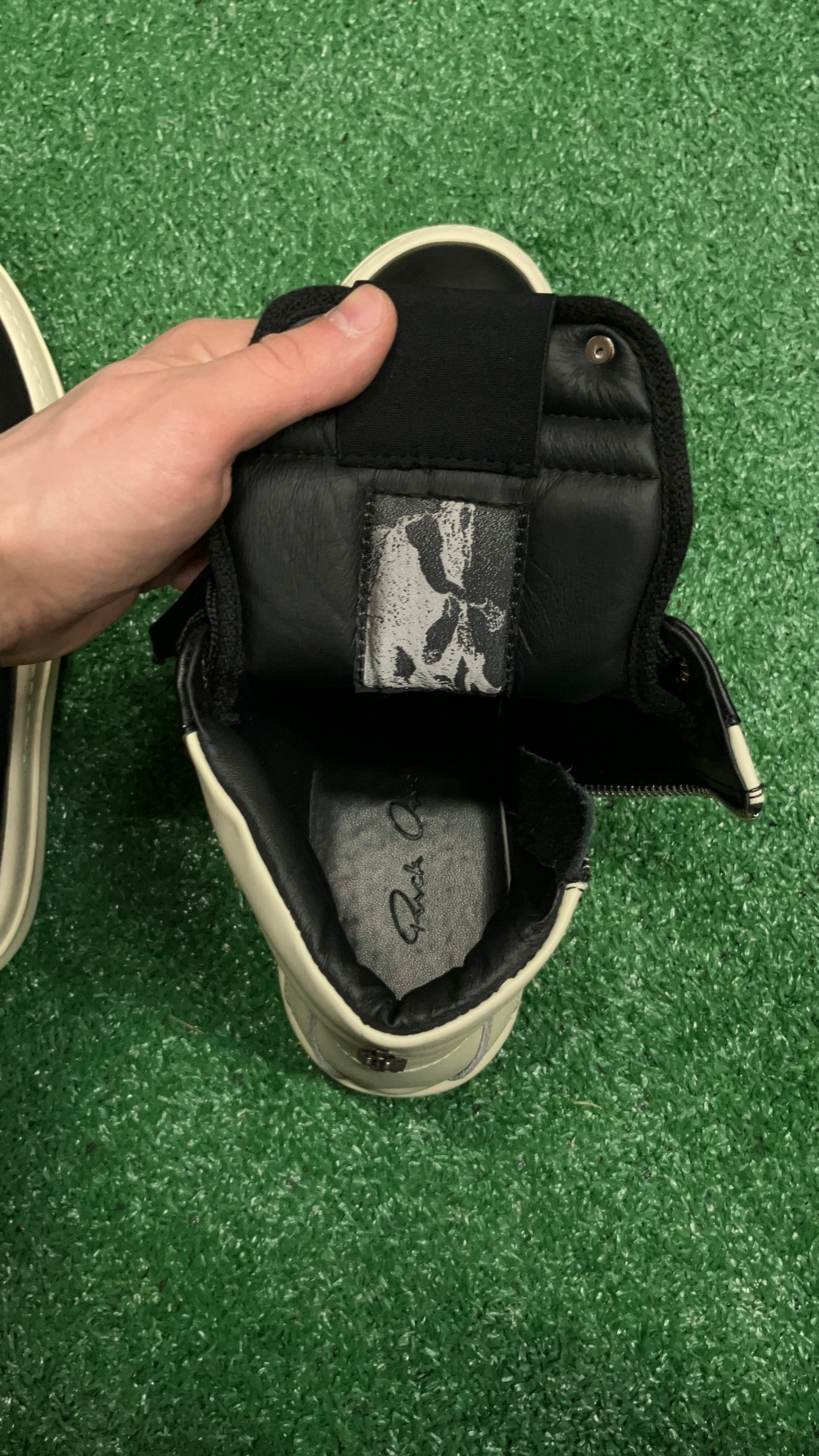 Chrome Hearts x Rick Owens Geobasket High ‘Black’