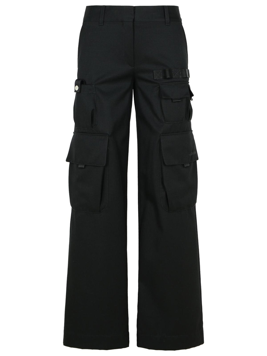 Off-White 'Toy Box' Black Virgin Wool Pants Women
