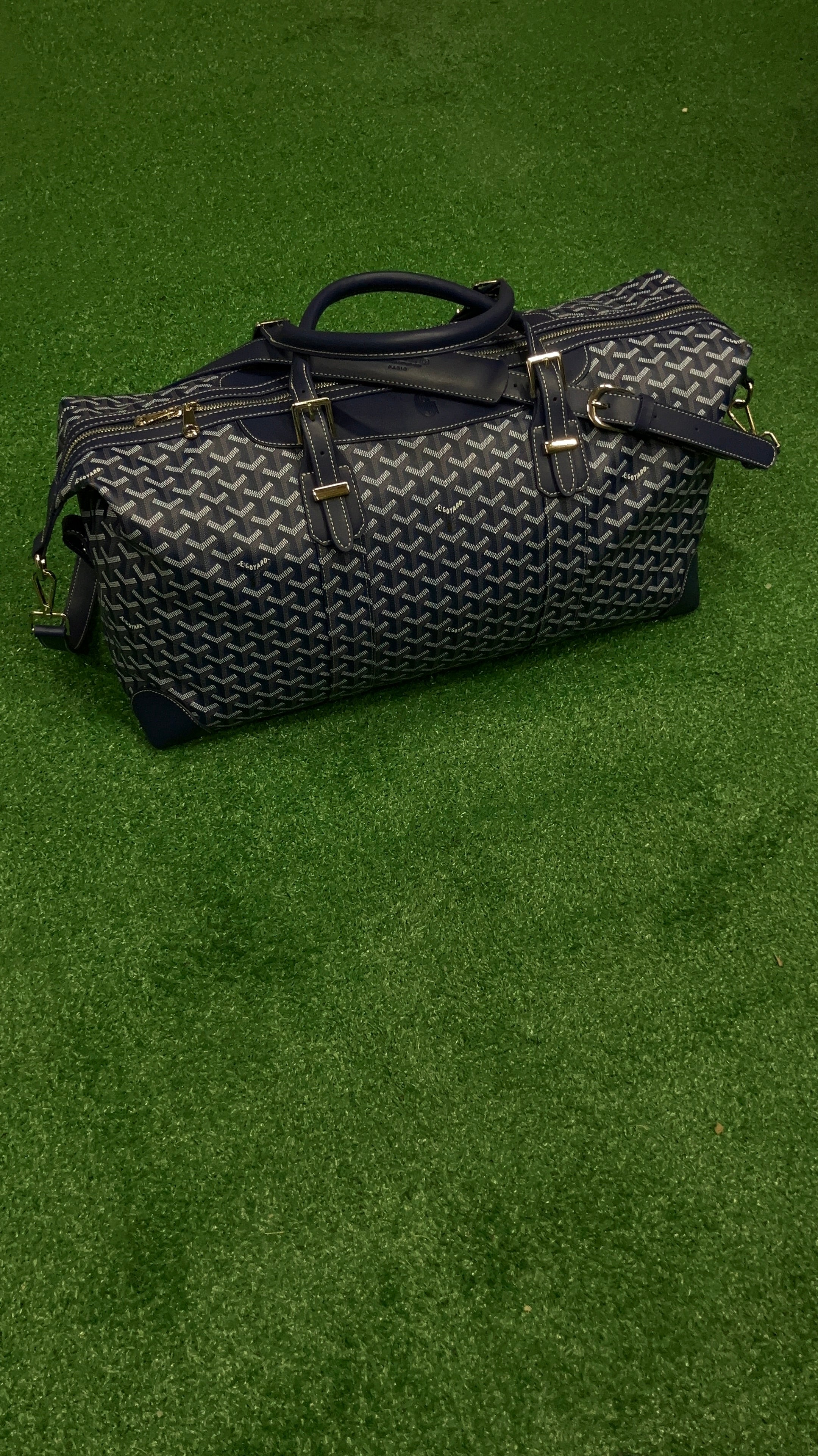 Goyard Goyardine Boeing Dufflebags 55