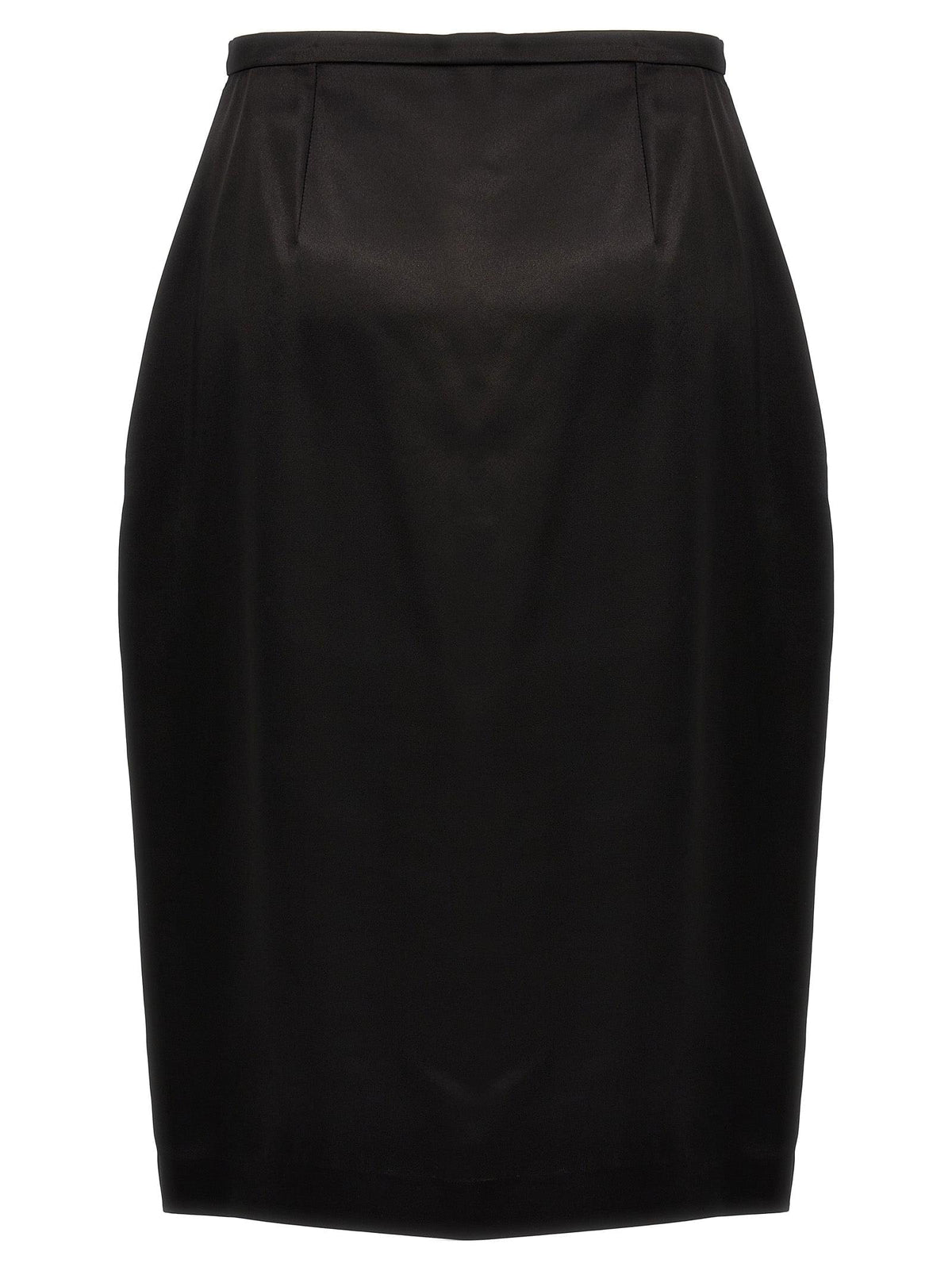 Saint Laurent Women Satin Skirt