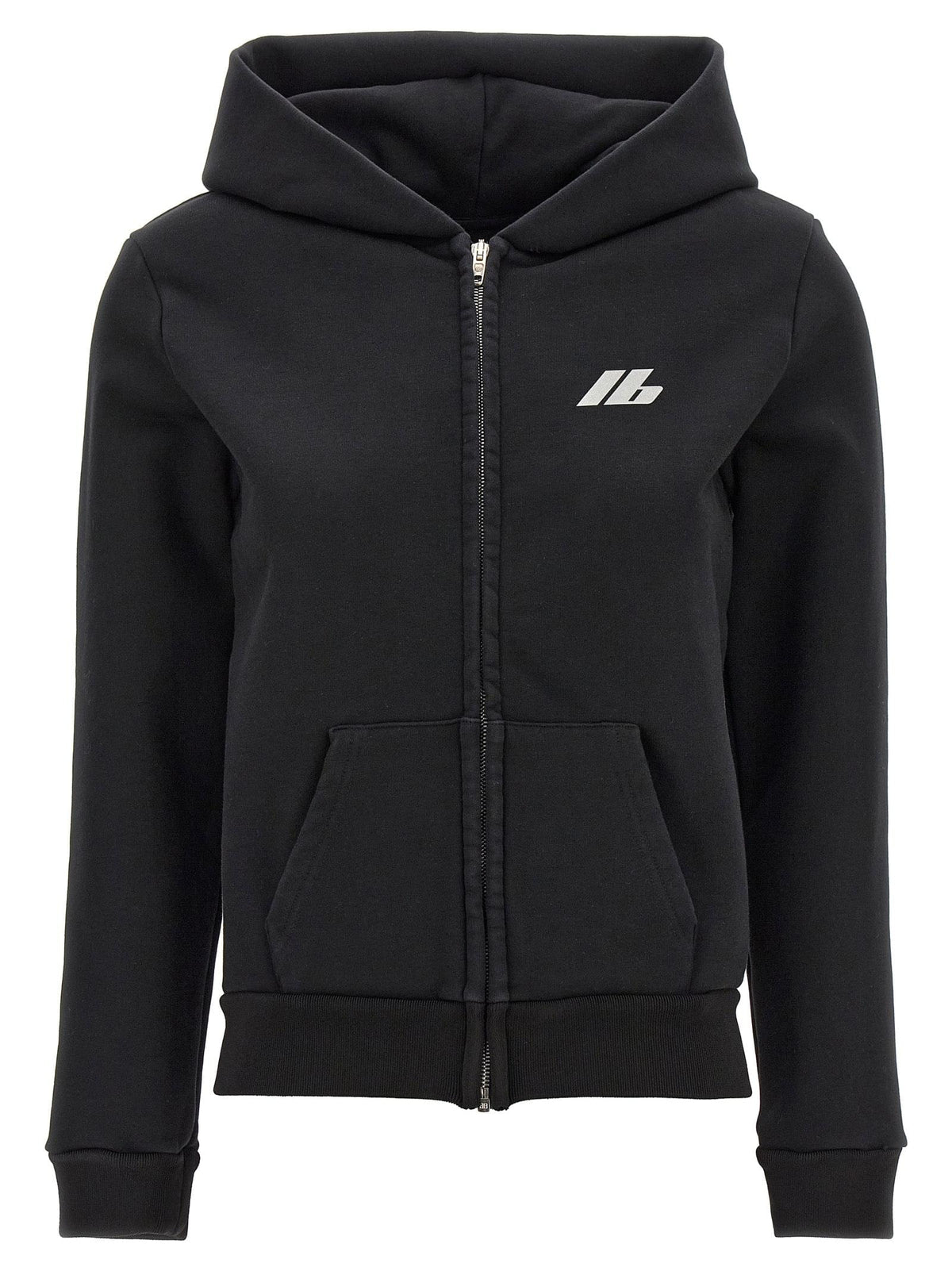 Balenciaga Women Logo Print Hoodie