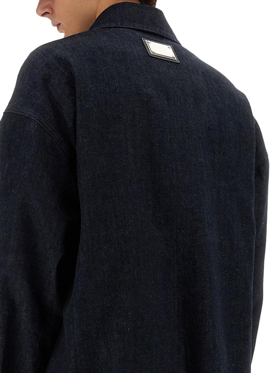 Dolce & Gabbana Men Selvedge Denim Blouson