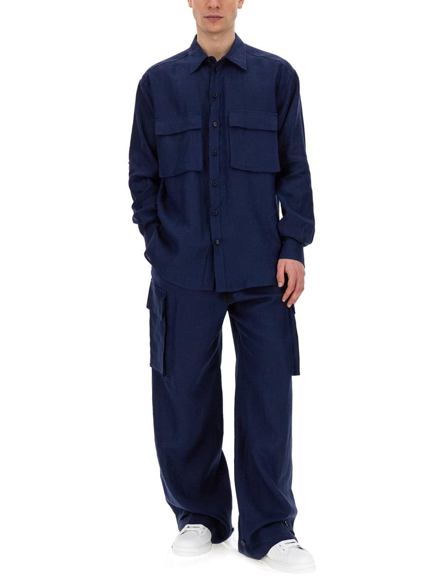 Dolce & Gabbana Men Shirt With Pockets