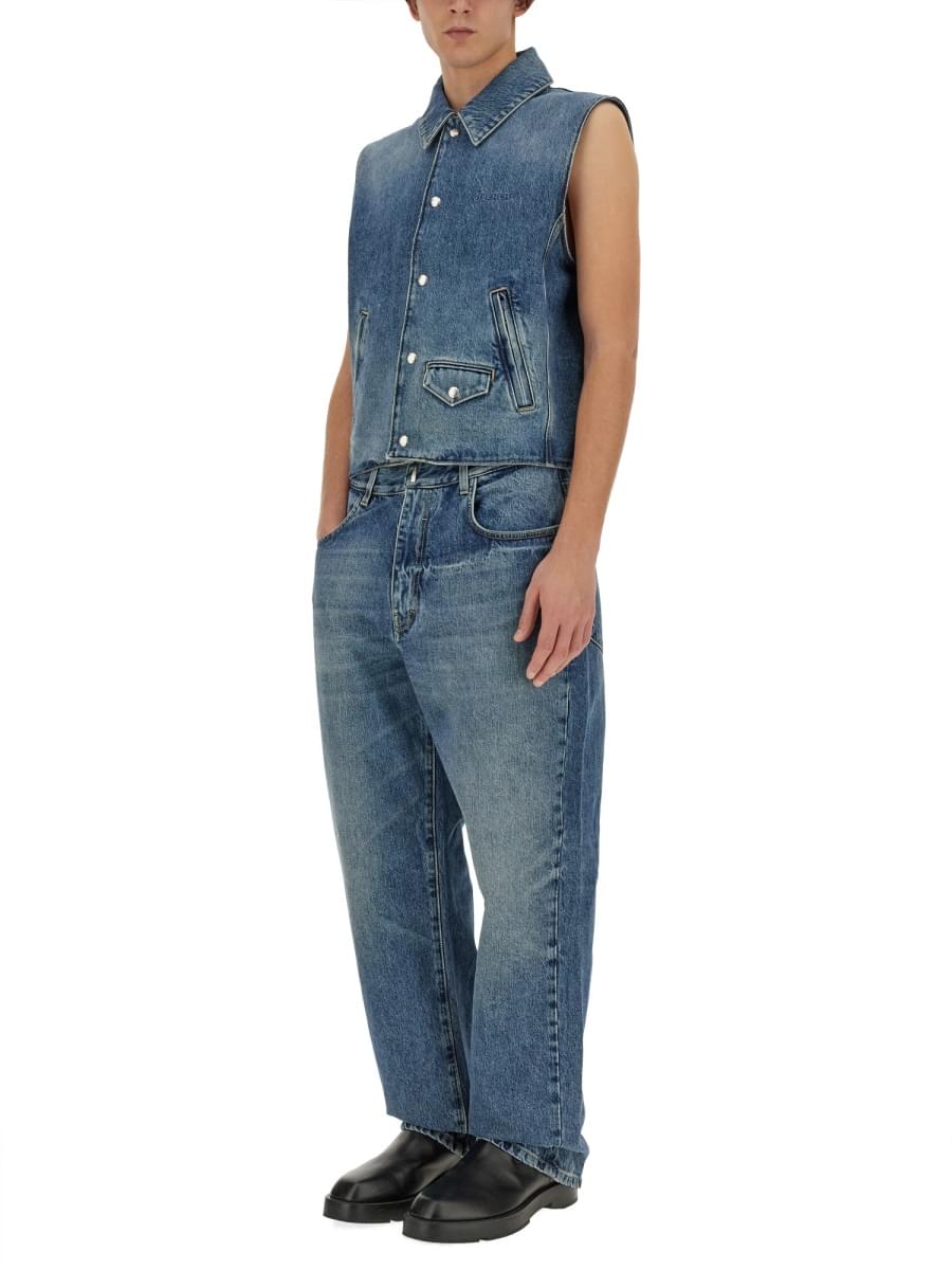 Givenchy Men Denim Vest