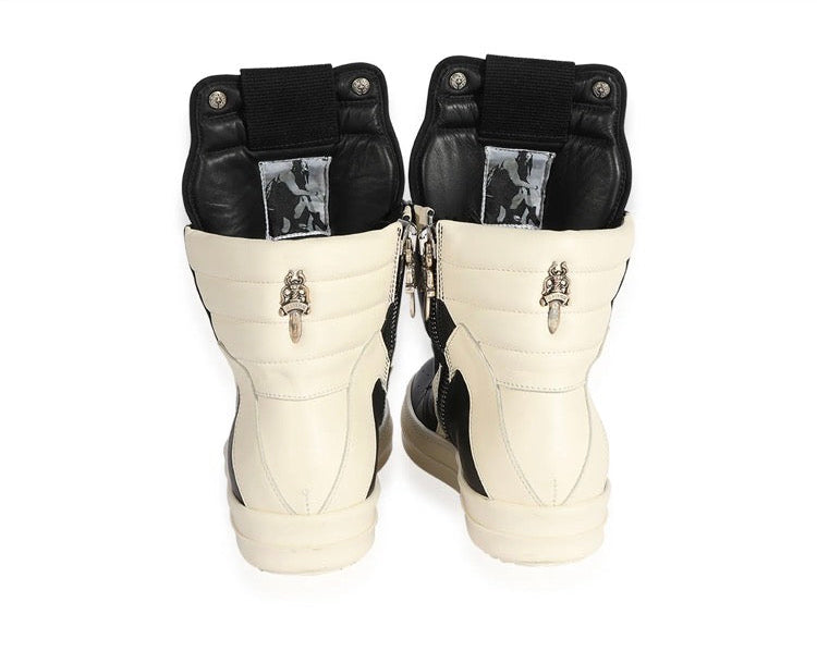 Chrome Hearts x Rick Owens Geobasket High ‘Black’