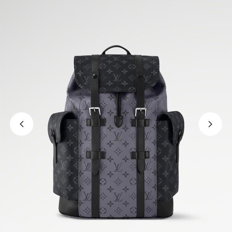 LV Christopher Monogram Backpacks