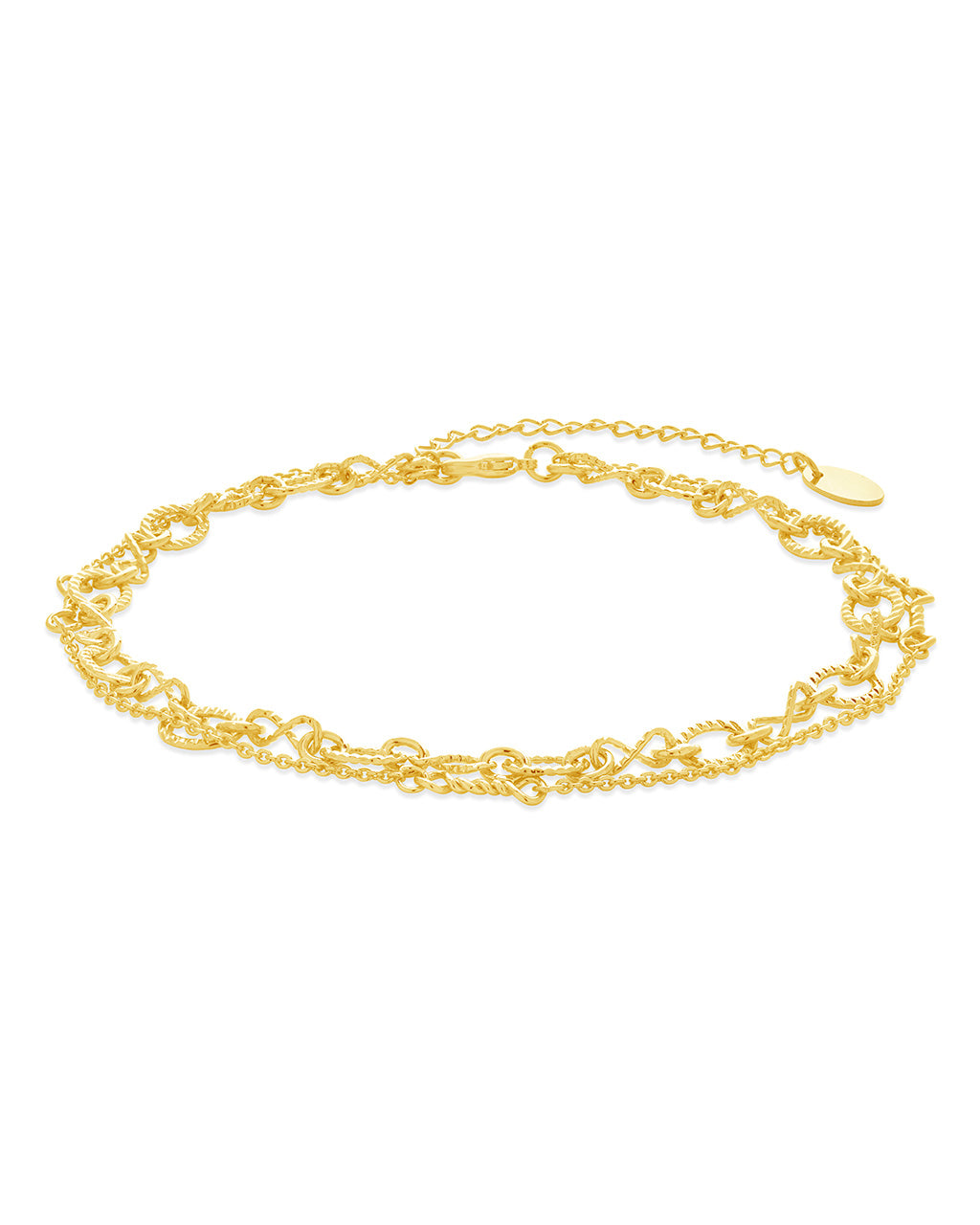 Radella Layered Chain Anklet