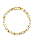 Cassie CZ Bezel Tennis Bracelet