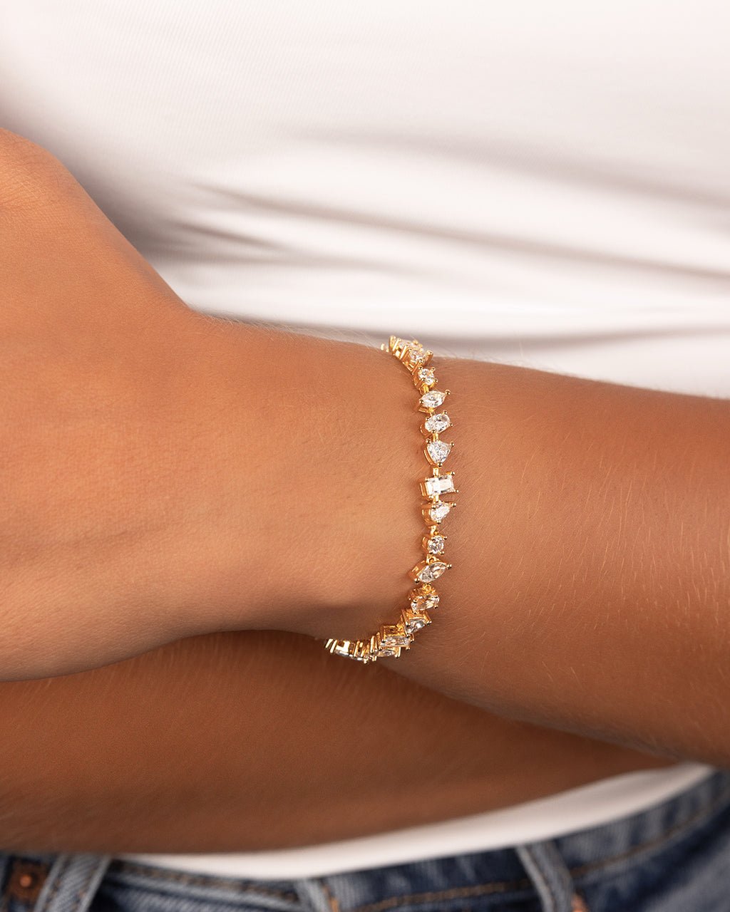 Ellery CZ Tennis Bracelet