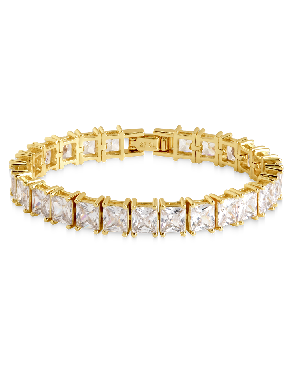 Marisol Princess Cut CZ Tennis Bracelet