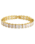Marisol Princess Cut CZ Tennis Bracelet
