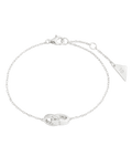 Sterling Silver Keilani Lock Link Bracelet