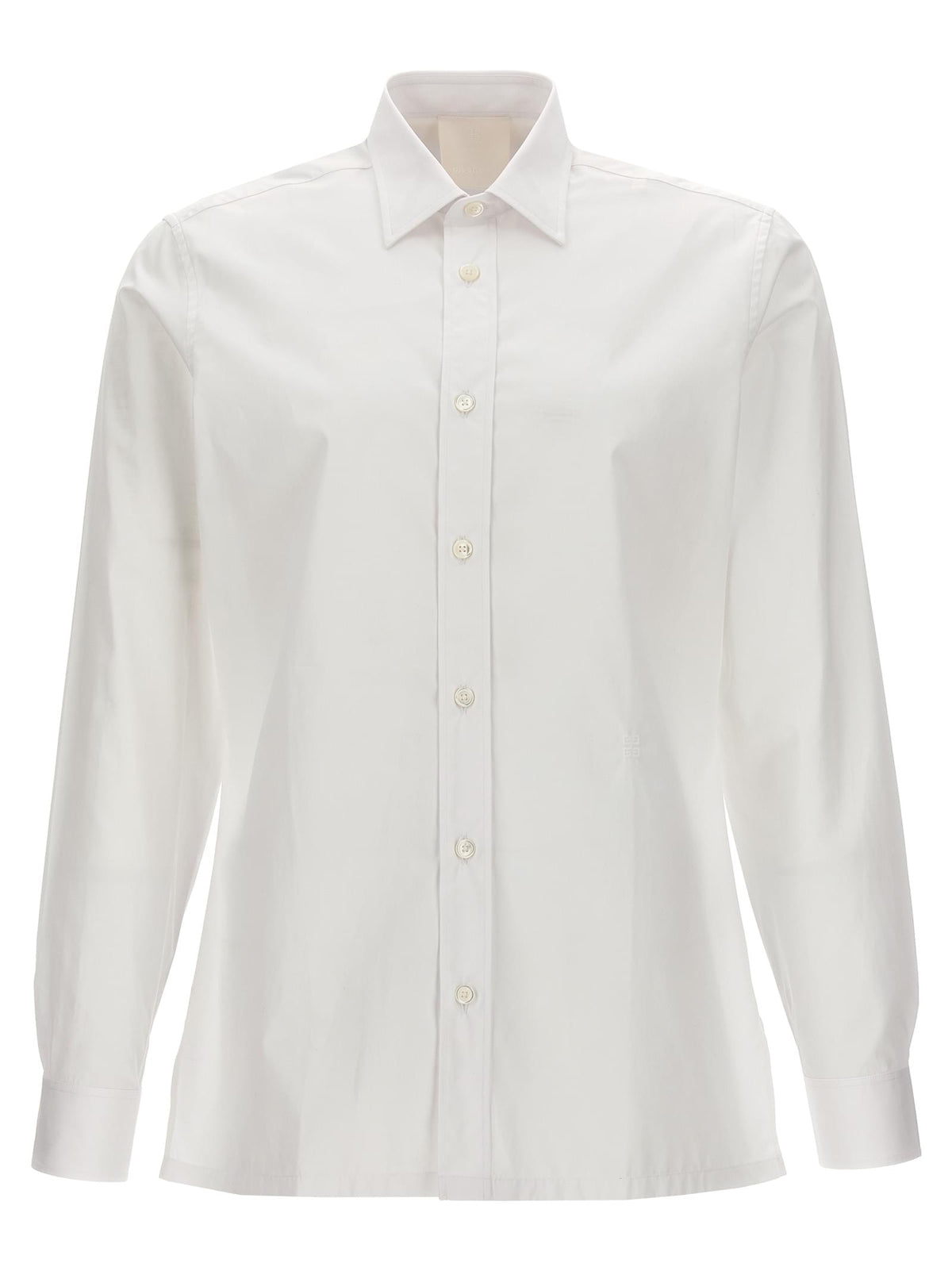 Givenchy Men Logo Embroidery Shirt
