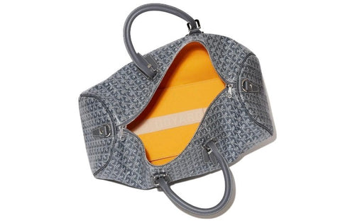 Blue Goyard Goyardine Boeing Dufflebag 55