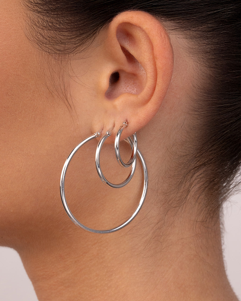 Sterling Silver Hoop Earrings