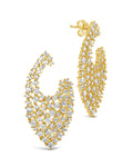 Priscilla CZ Statement Stud Earrings