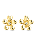 Jocelyn CZ Micro Flower Stud Earrings