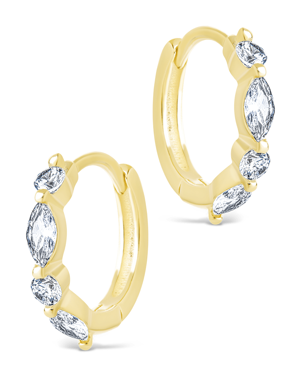 Sterling Silver Kensington Micro Hoops