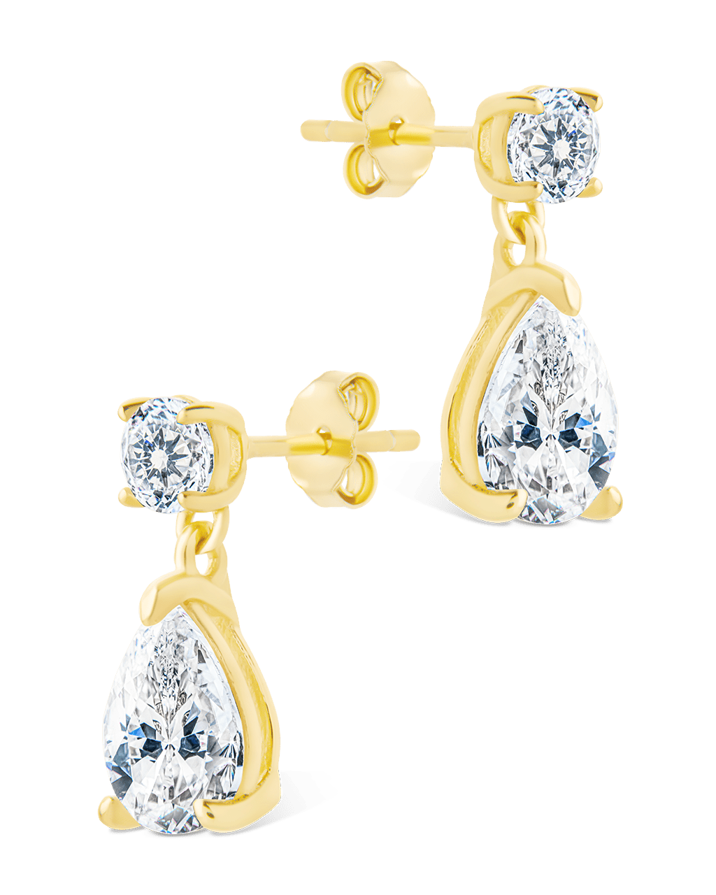 Sterling Silver Imogen CZ Studs