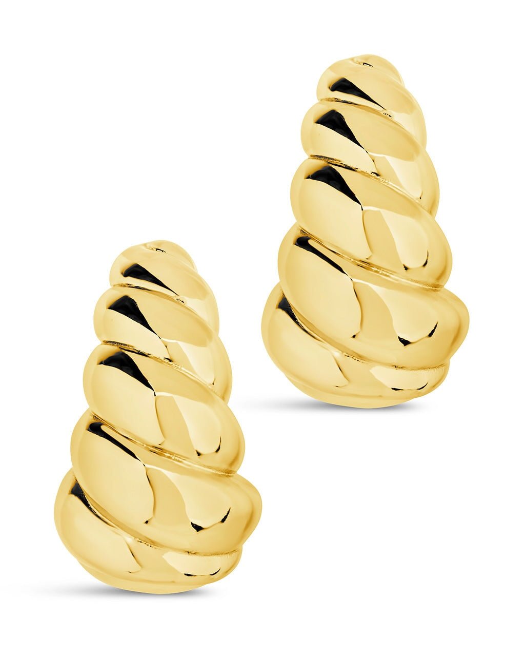 Bobine Statement Stud Earrings