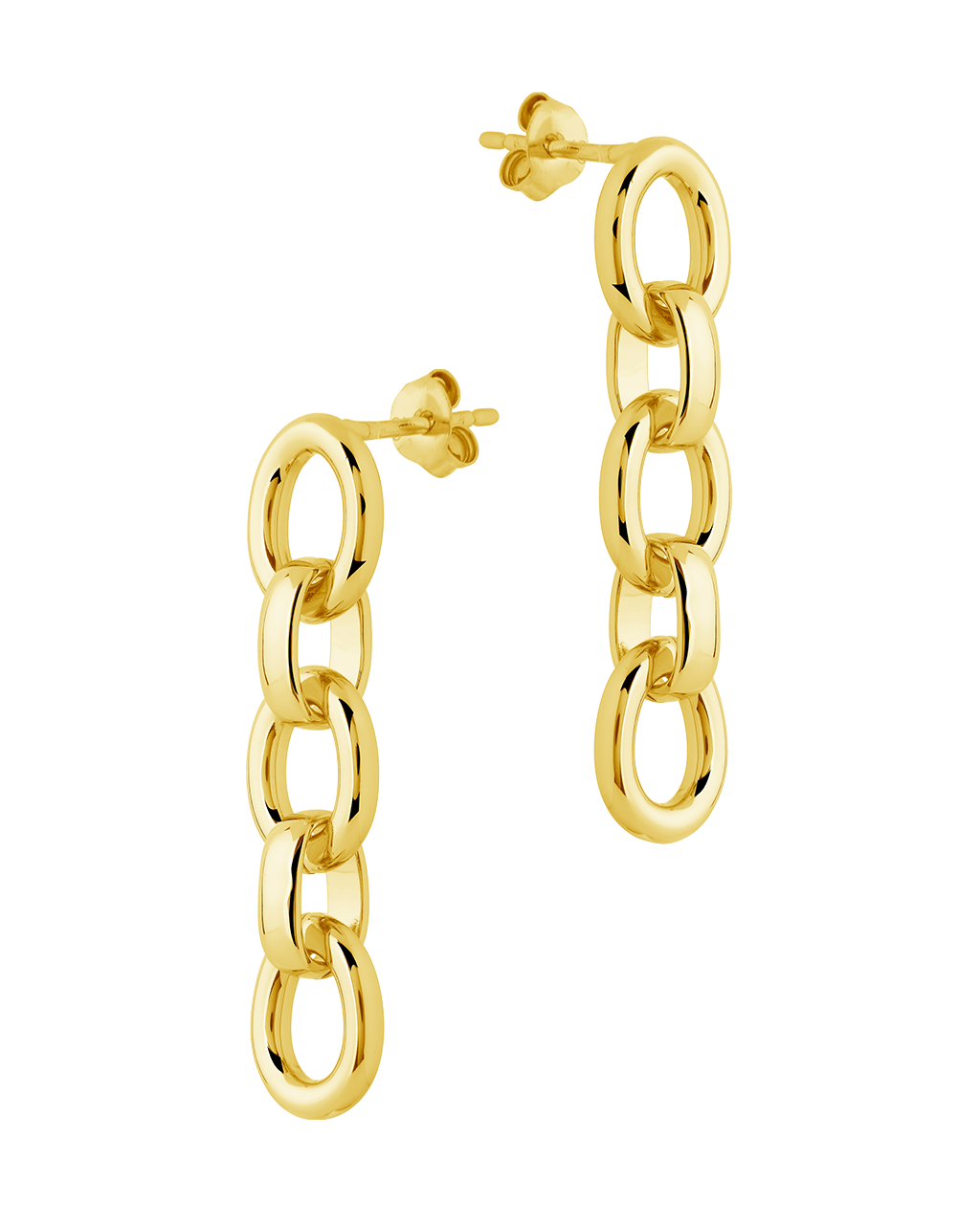 Frankie Chain Link Drop Earrings