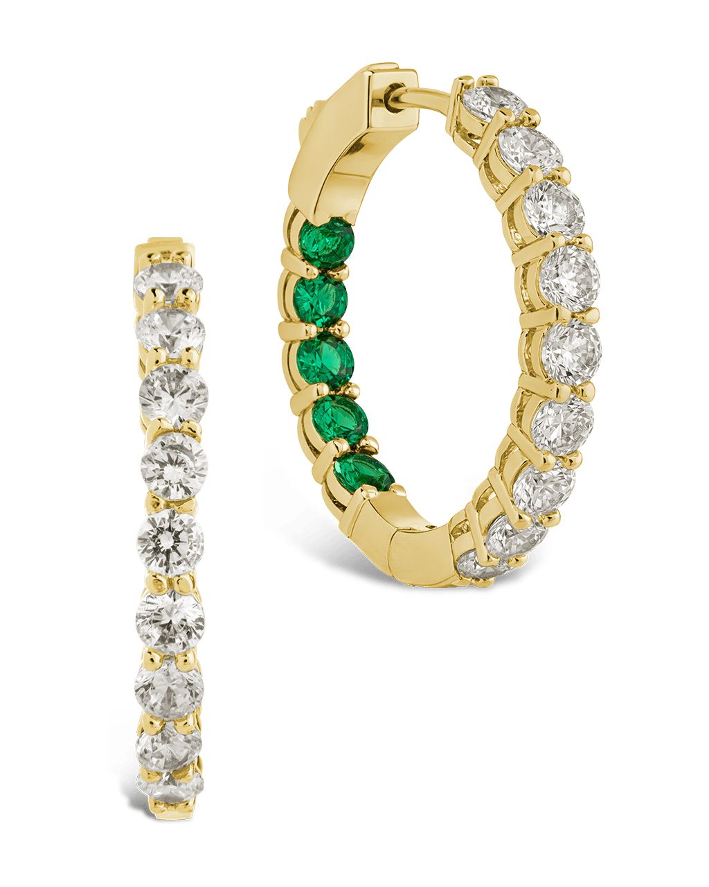 Karsyn Emerald Classic Hoops