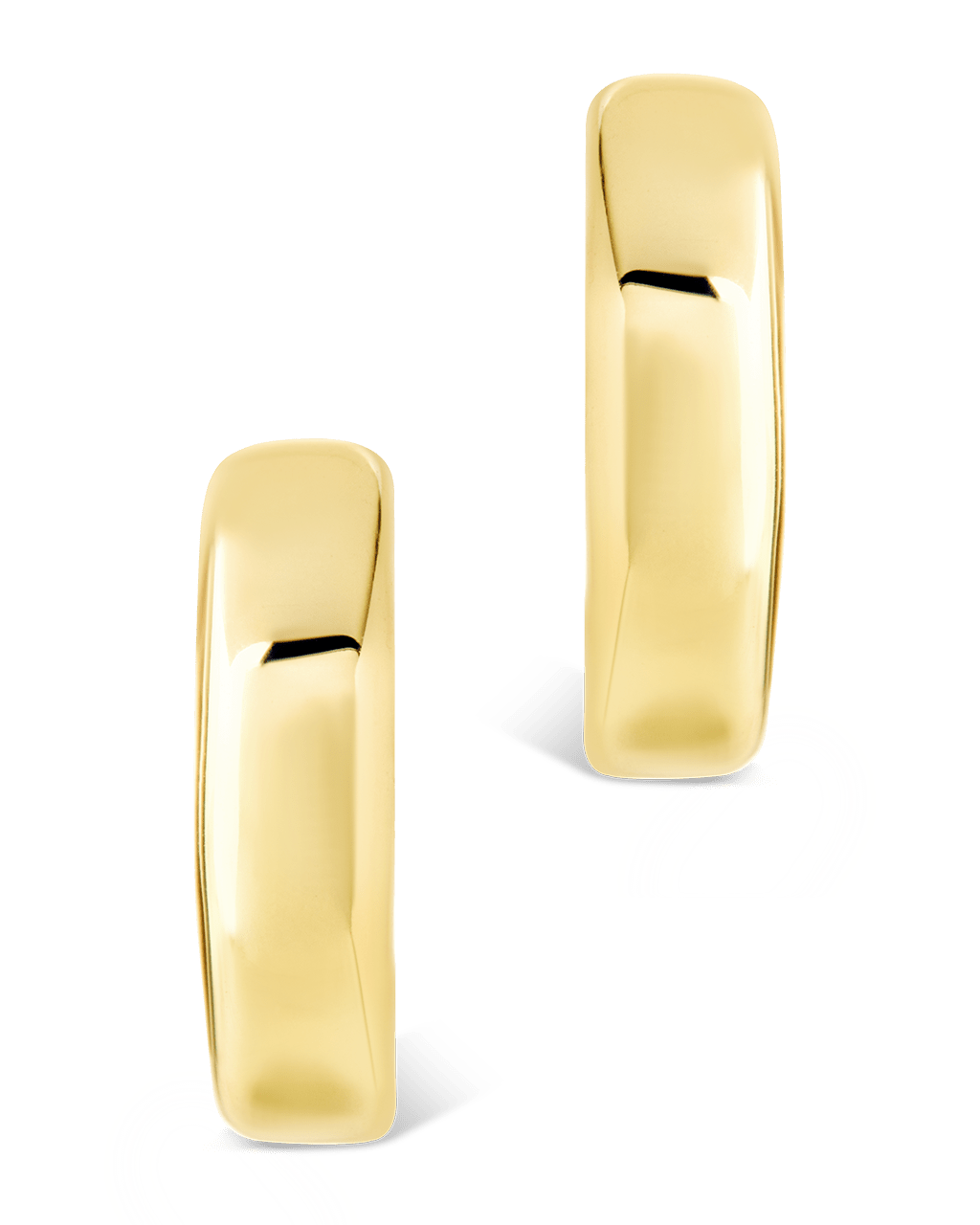 Sterling Silver Marisa Polished Stud Earrings