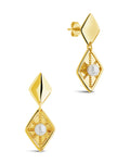 Kenza Pearl Drop Earrings