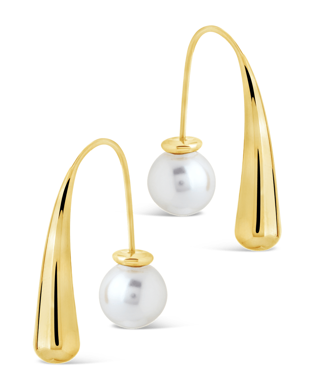 Heidi Pearl Threader Earrings