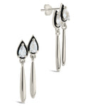 Nyx CZ & Enamel Dangle Earrings