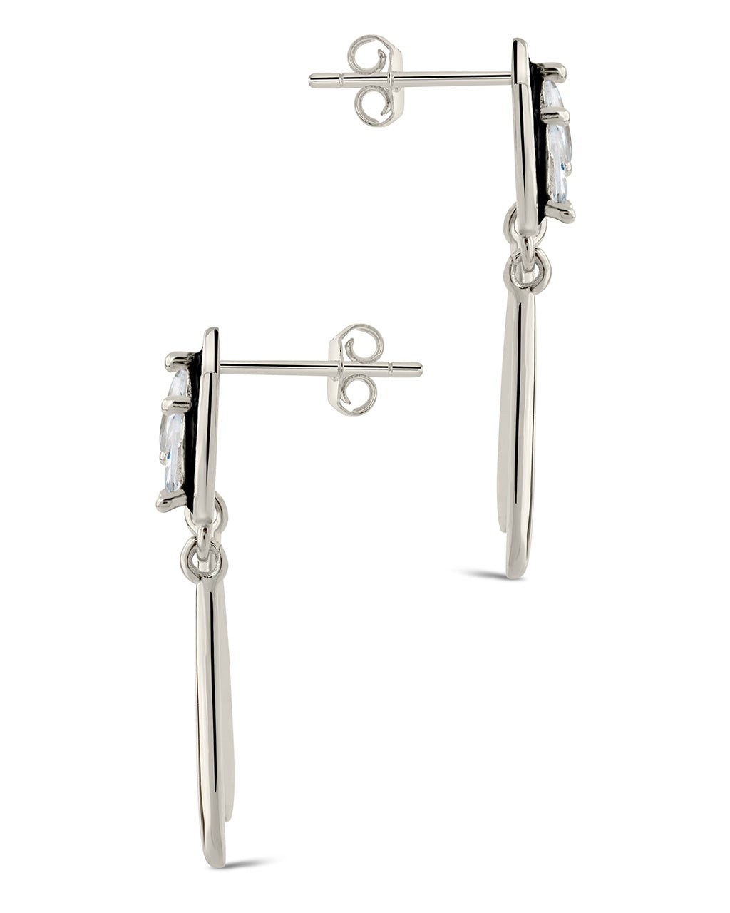 Nyx CZ & Enamel Dangle Earrings