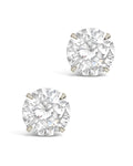 Sterling Silver 8mm CZ Stud Earrings