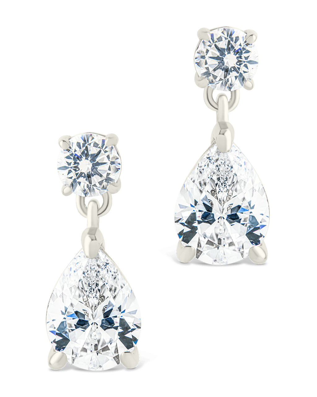 Sterling Silver Imogen CZ Studs